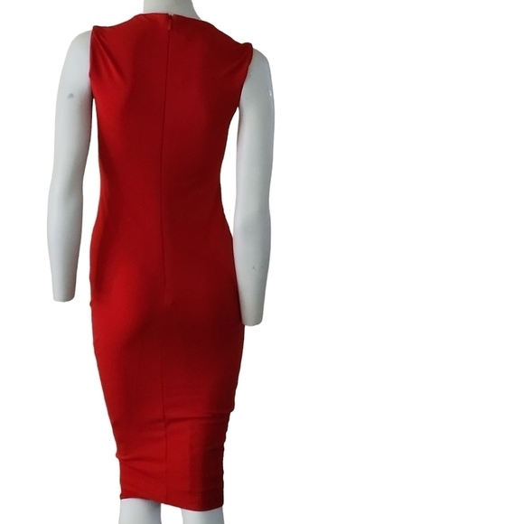 Nookie Madonna Midi Dress Red NWT Small - Picture 6 of 11